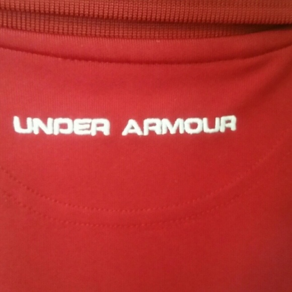 Under Amour Men's GolfPolo Shirt XL Loose EUC B7 - Picture 5 of 7